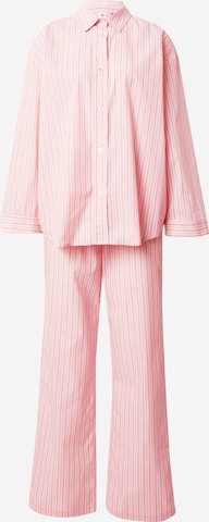 Pyjama BeckSöndergaard en rose : devant