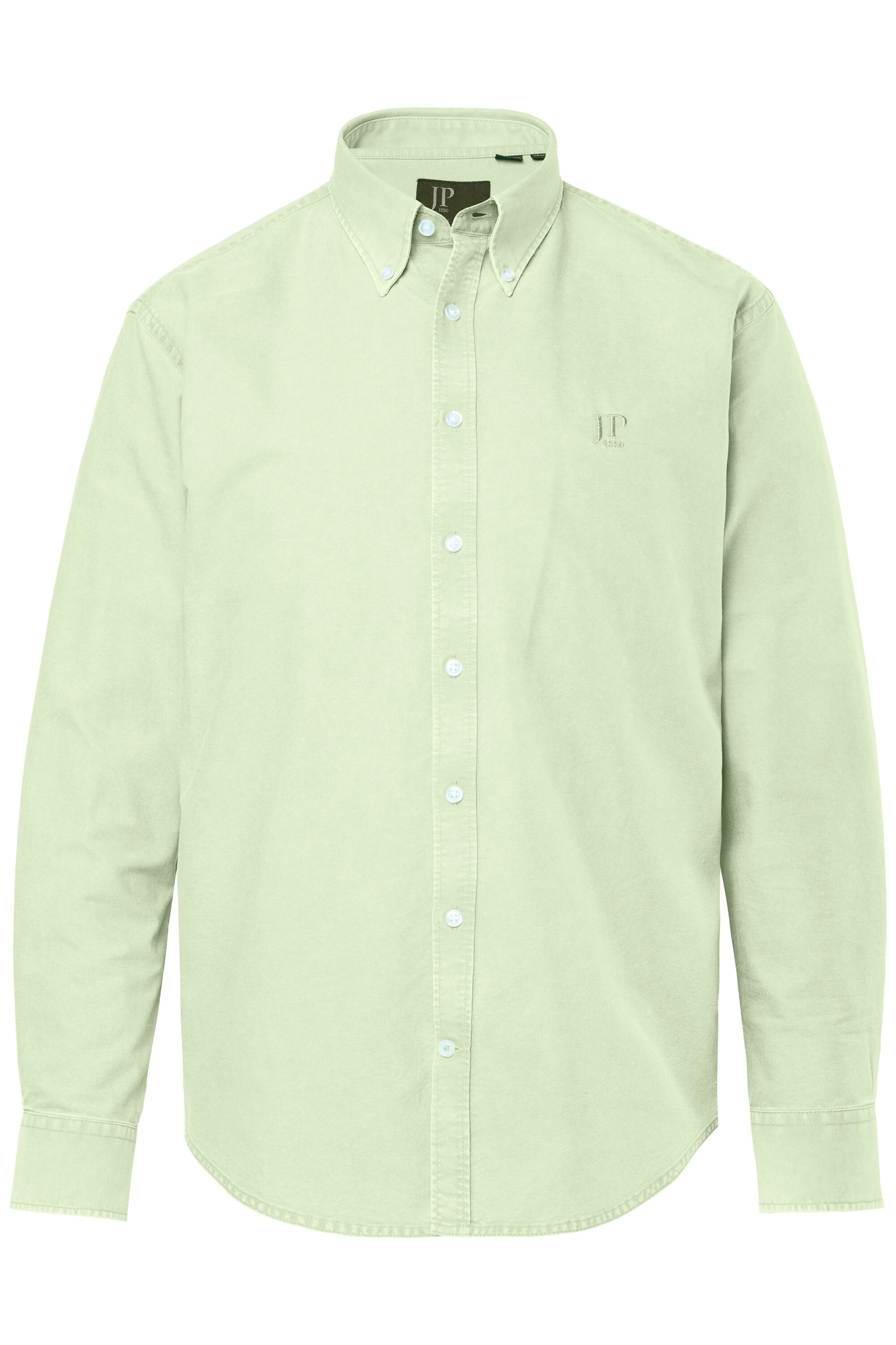 JP1880 Overhemd in Groen: voorkant