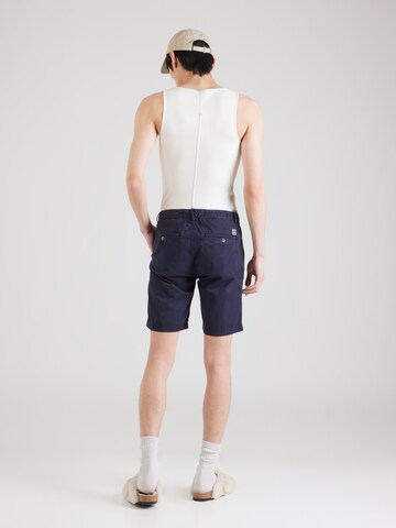 GUESS - regular Pantalón chino 'ANGELS' en azul