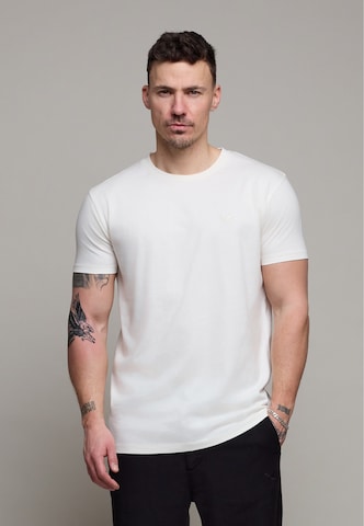 T-Shirt 'Blades' Distorted People en beige : devant