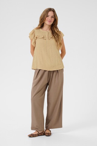 CULTURE Blouse 'CUelora' in Beige