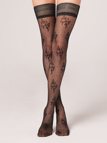 CALZEDONIA Strumpfhose  '40 denier' in Schwarz: Vorderseite