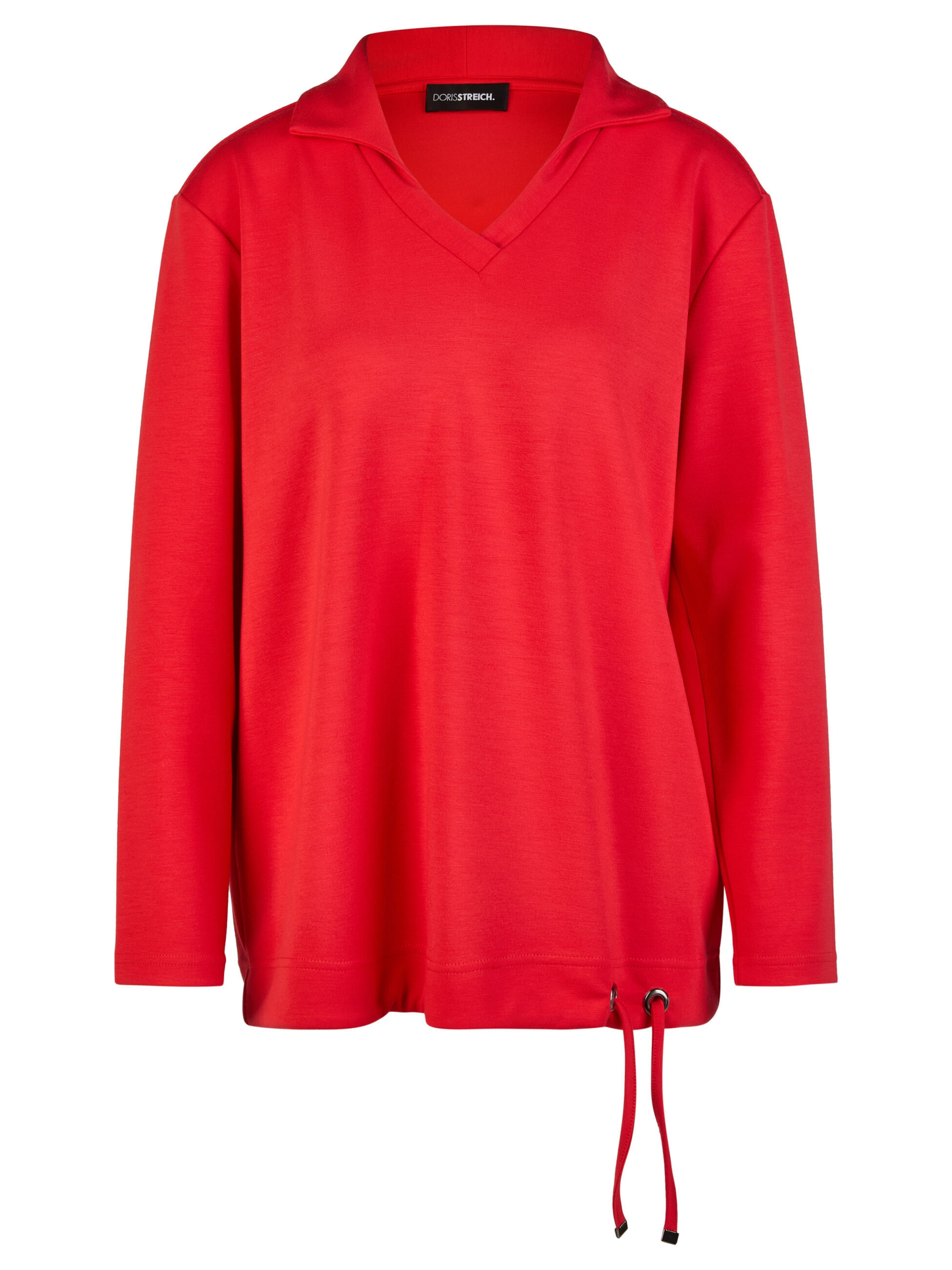 Doris Streich Sweatshirt in Rot: Vorderseite