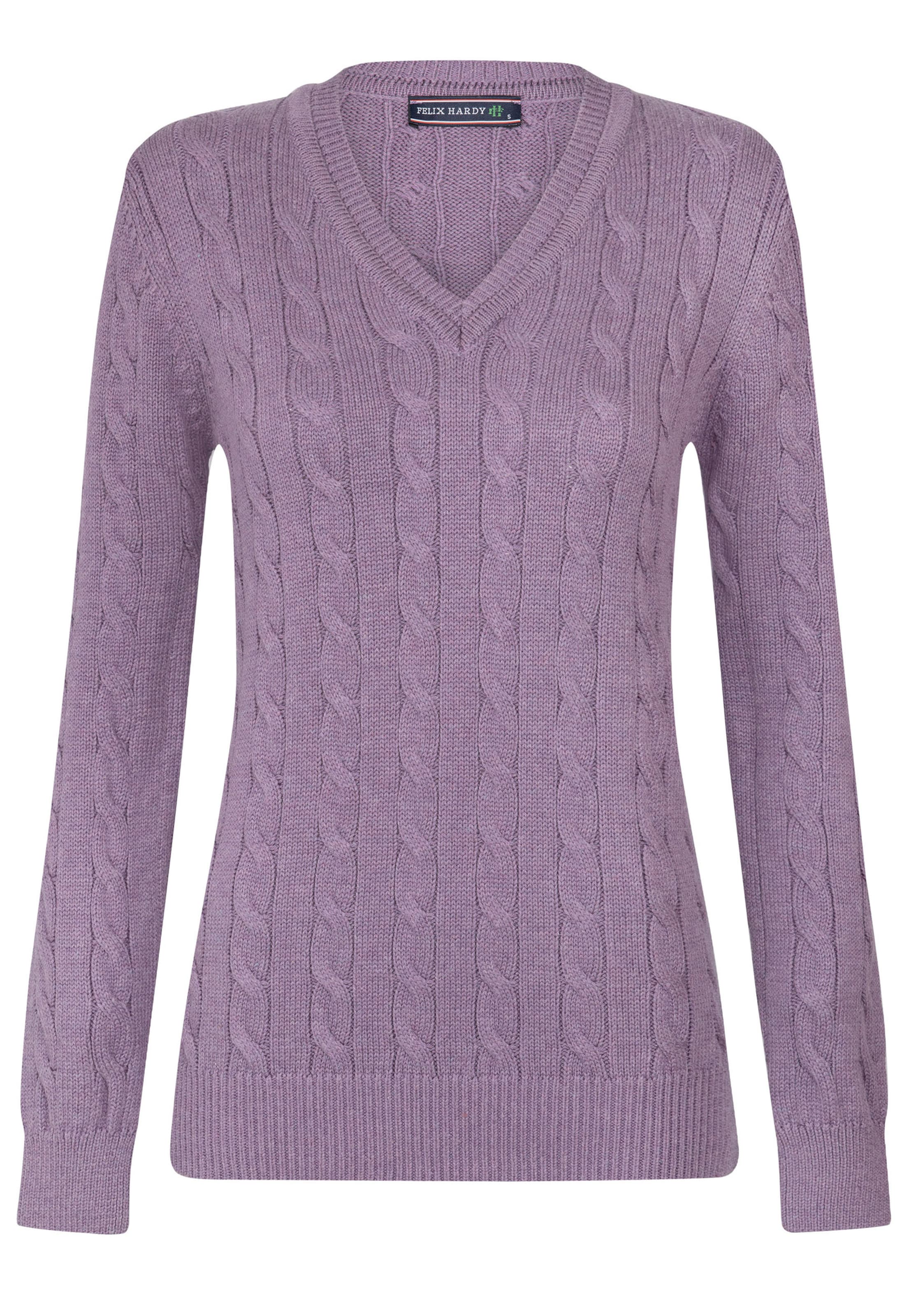 Felix Hardy Pullover in Lila: Vorderseite