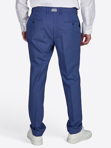 PIERRE CARDIN Regular Bügelfaltenhose 'Ryan' in Blau