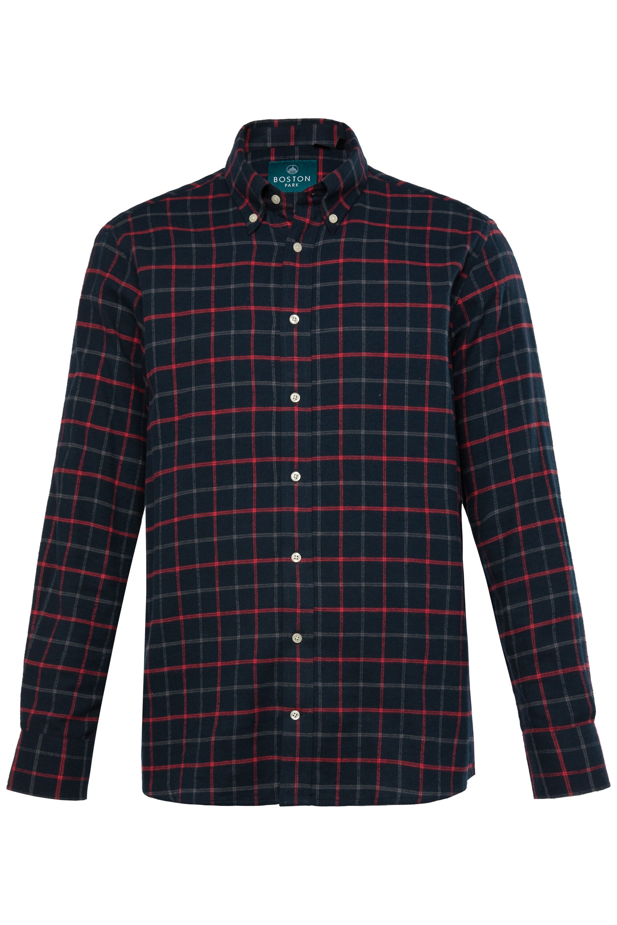 Boston Park Comfort fit Button Up Shirt in Blue: front