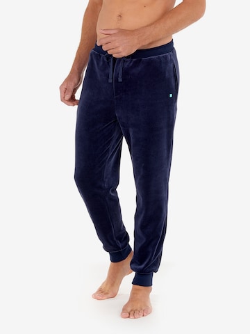 Regular Pantalon 'Catane' HOM en bleu : devant