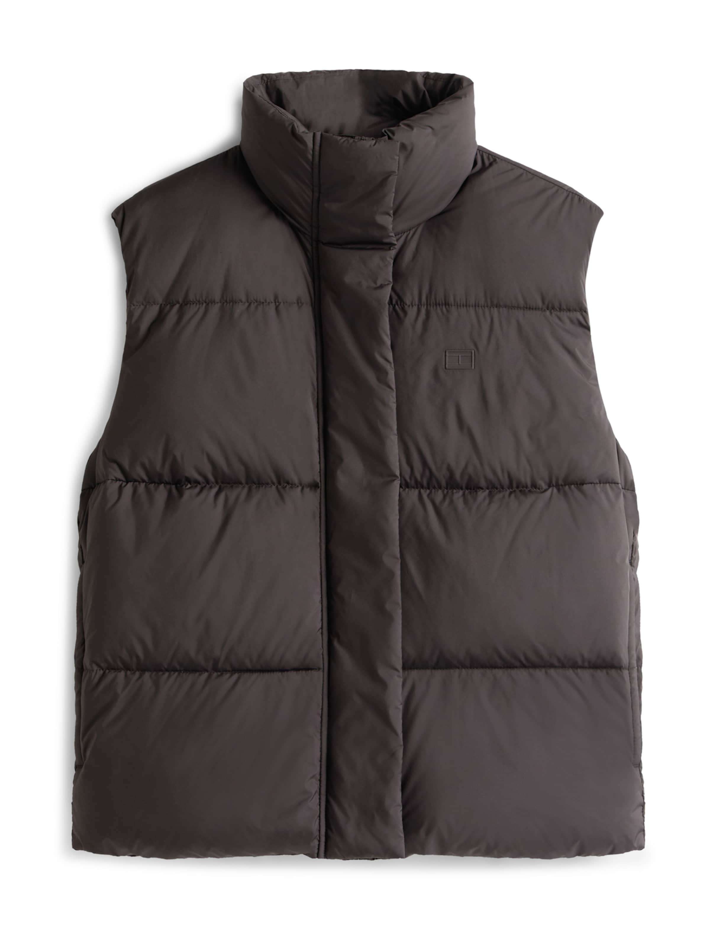 TOMMY HILFIGER Vest, värv must: eest vaates