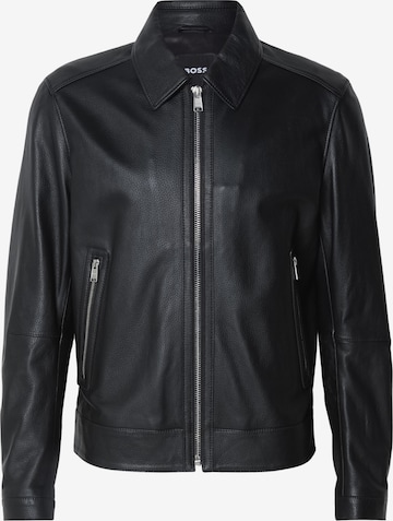 BOSSPrijelazna jakna 'Mapson4' - crna boja: prednji dio