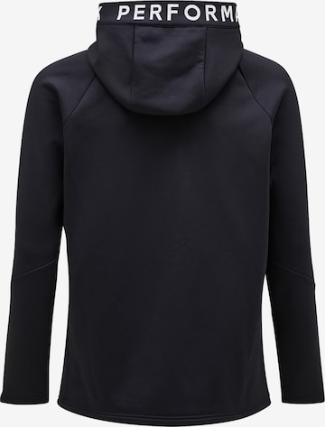 PEAK PERFORMANCE Fleece jas in Zwart