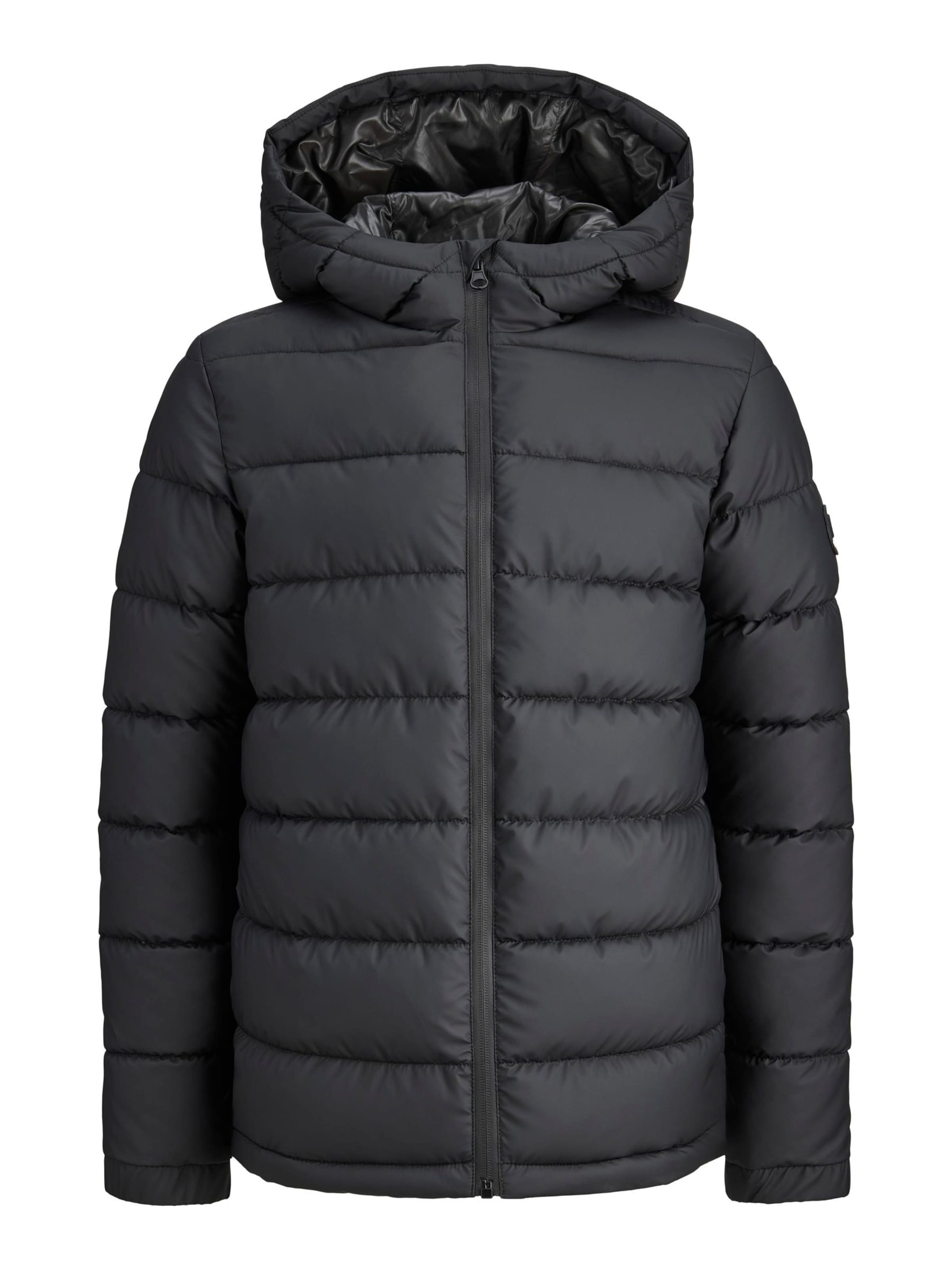 Giacca invernale di Jack & Jones Junior in nero: frontale