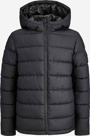 Veste d’hiver Jack & Jones Junior en noir : devant