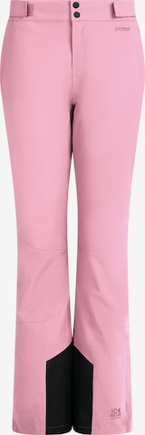 PROTEST Workout Pants 'PRTVoleta' in Pink: front