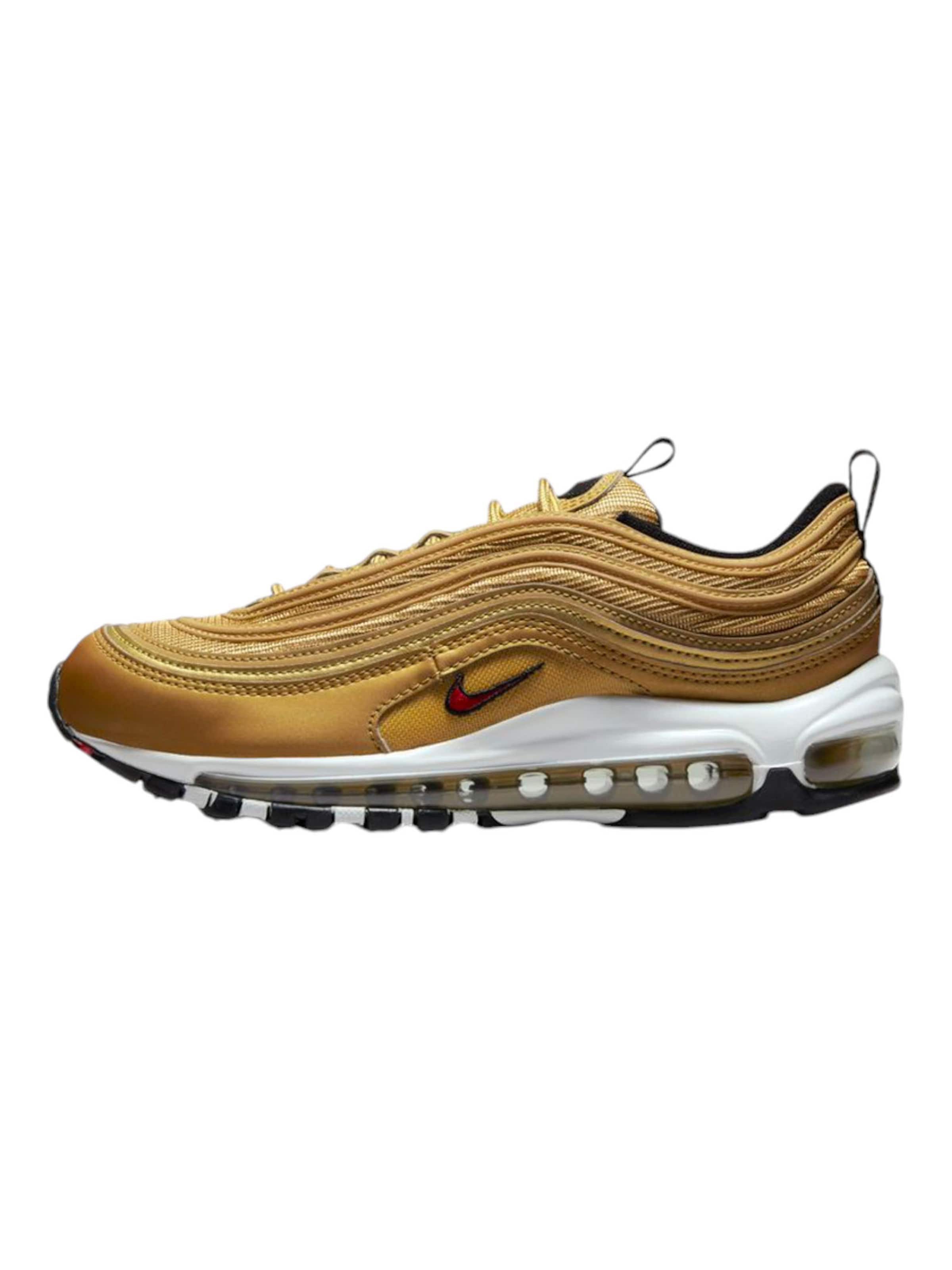 Nike Sportswear Sneakers laag in de kleur Goud / Rood / Zwart, Productweergave