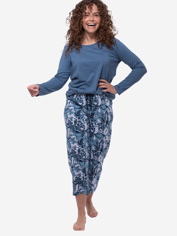 Ammann Pajama 'Night & Home' in Blue
