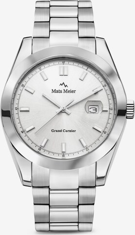 Mats Meier Analog Watch in Silver: front