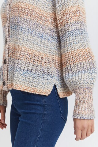Fransa Knit Cardigan in Mixed colors