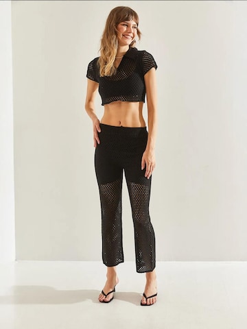 Completo pantalone di Bianco Lucci in nero