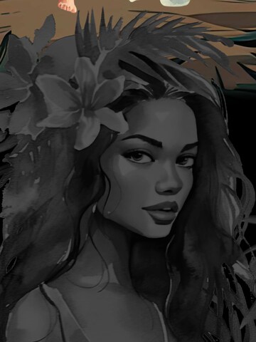 Hawaiihemdshop.de Regular fit Button Up Shirt 'Hawaiian Girl' in Red