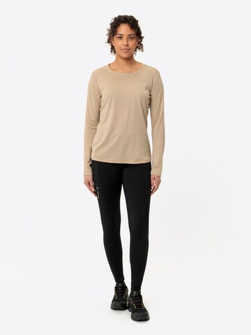 VAUDE Shirt in Beige