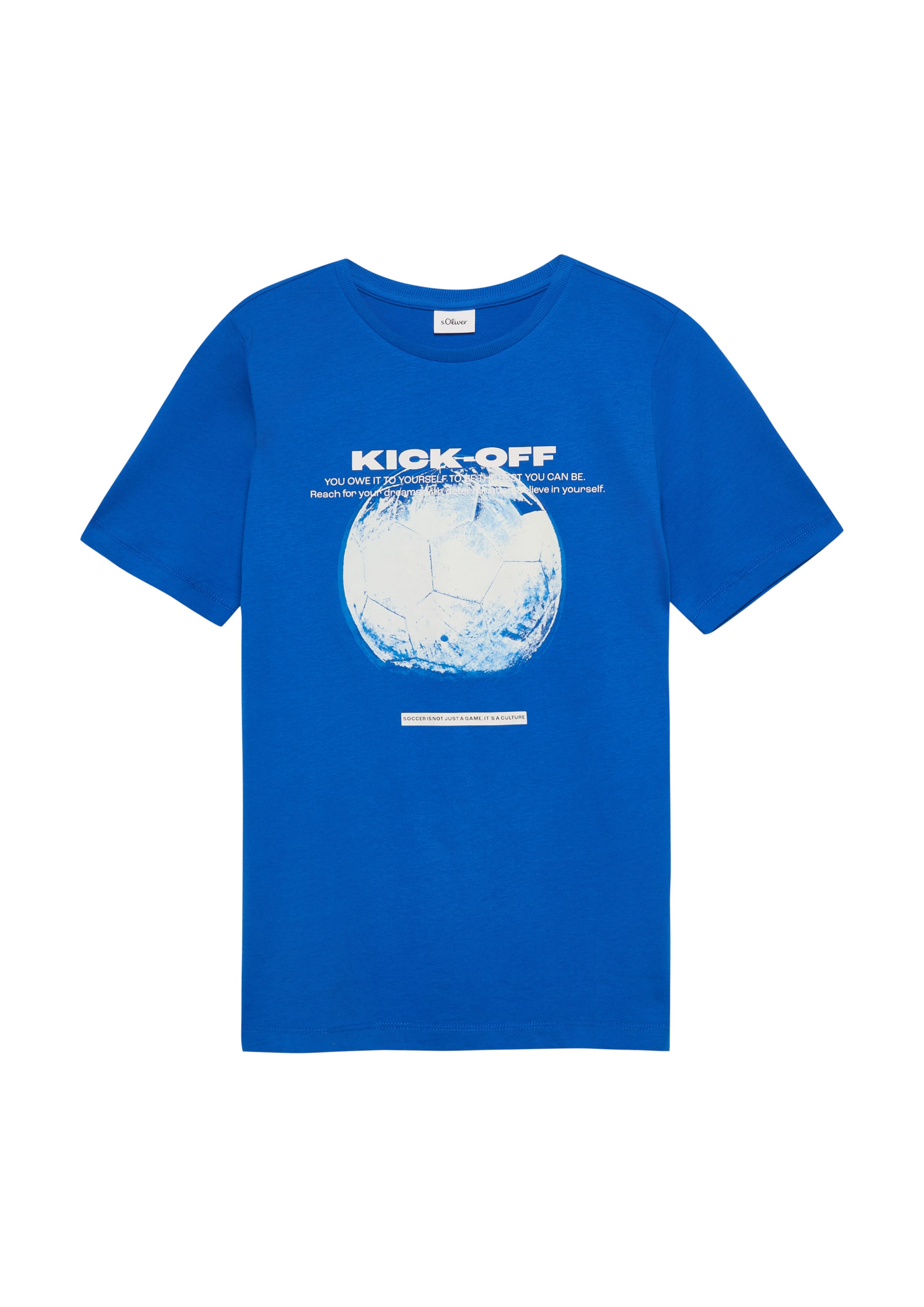 s.Oliver Shirt in Blauw: voorkant