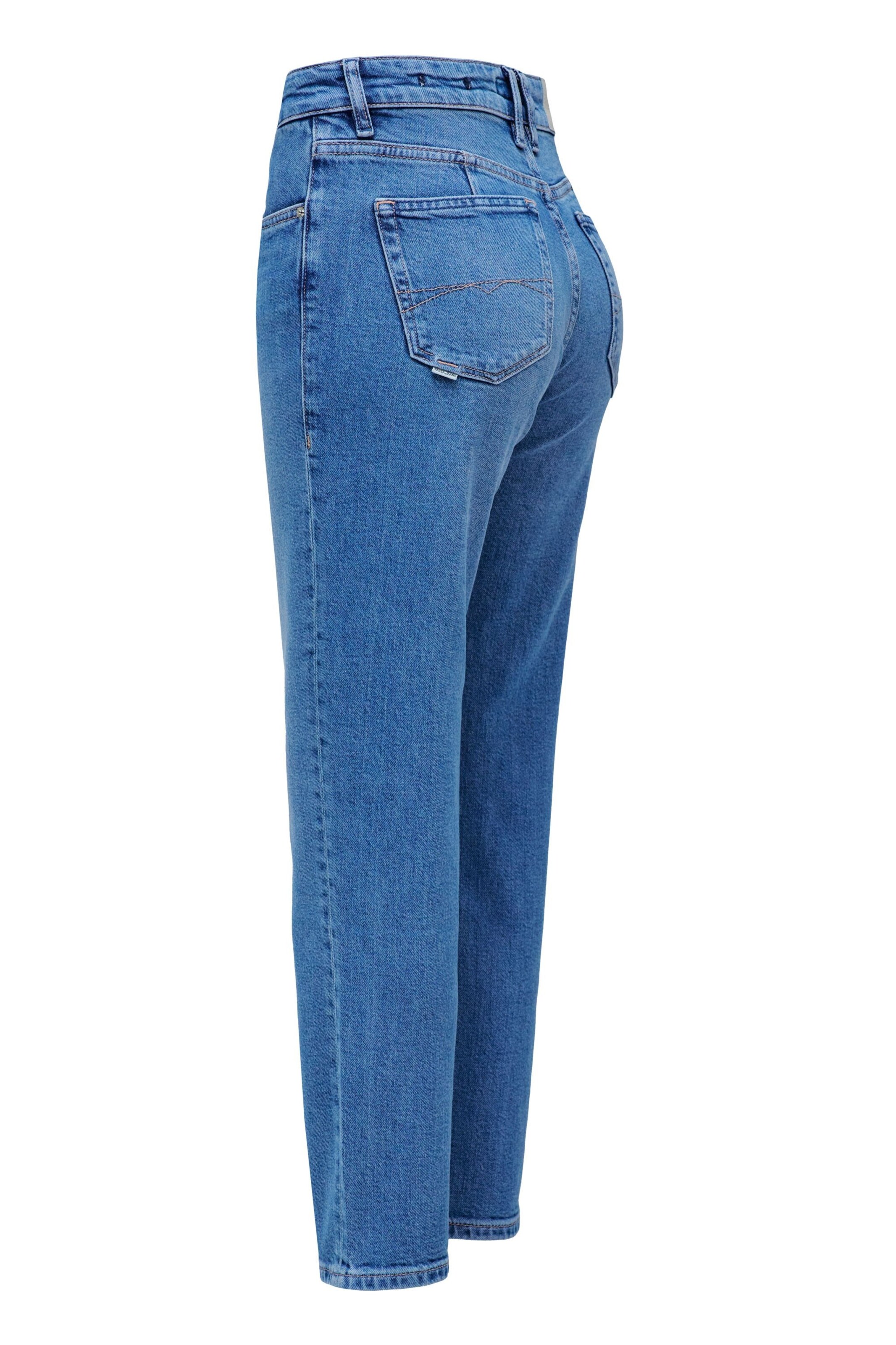 Salsa Jeans Tapered Jeans in Blauw