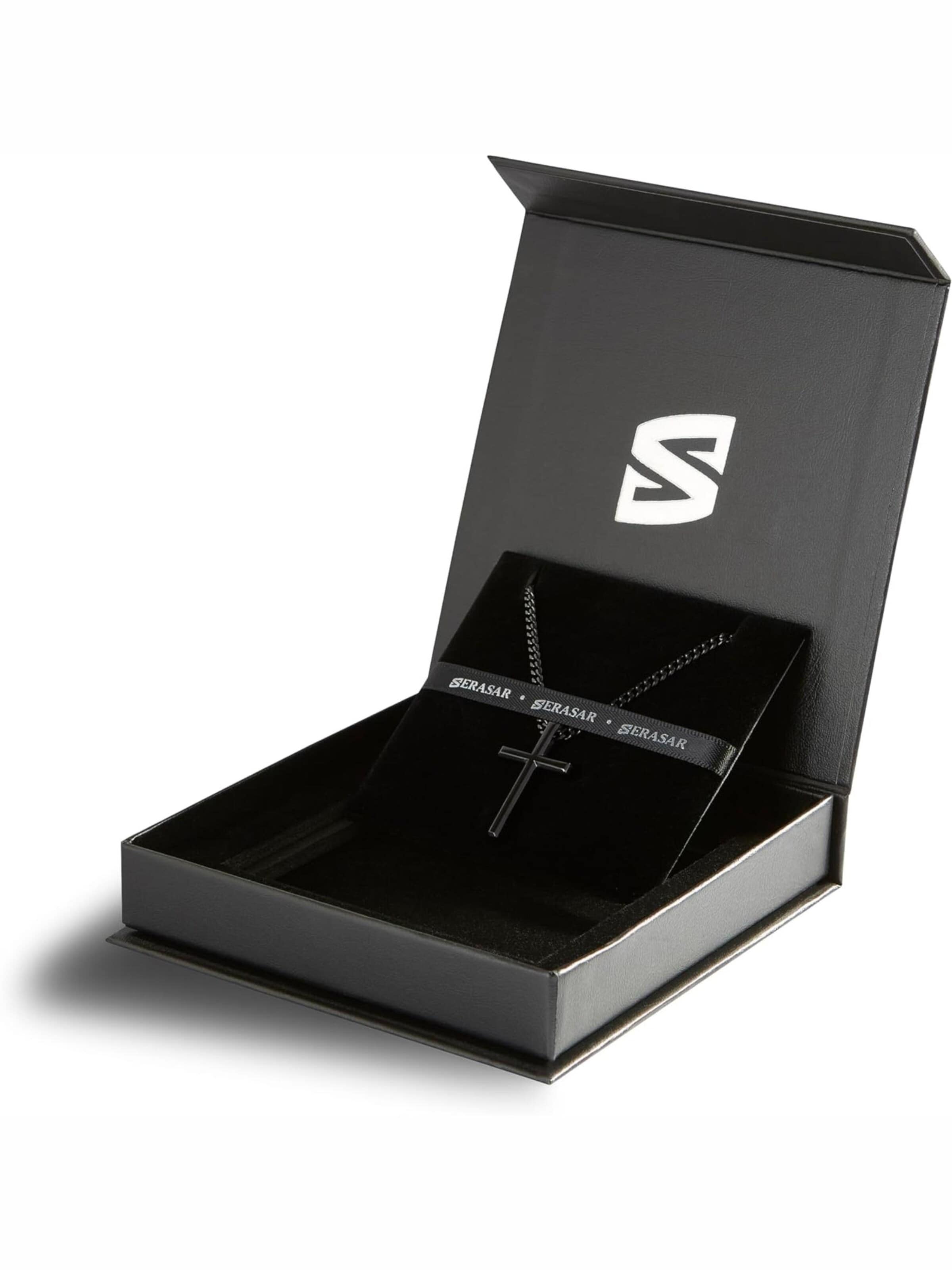 SERASAR Kette 'Faith'‌‌‌‌‌‌‌ in Schwarz