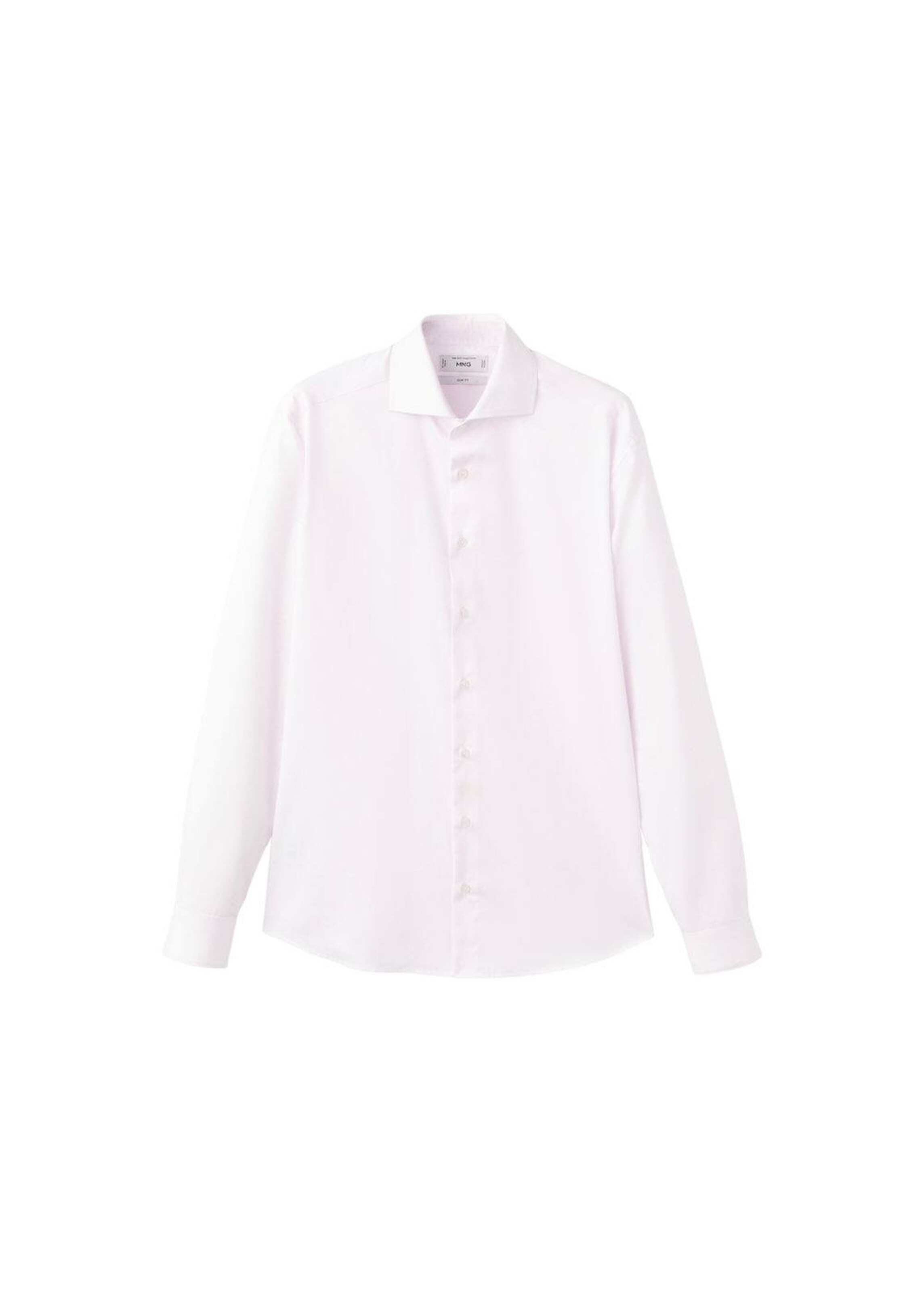 MANGO MAN Slim fit Button Up Shirt 'Lakecity' in Pink: front