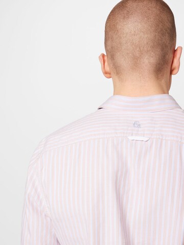 Coupe regular Chemise COLOURS & SONS en rose