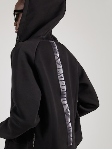 Giacca di felpa di EA7 Emporio Armani in nero