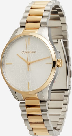 Calvin Klein Аналоговые часы в Серебристый: спереди