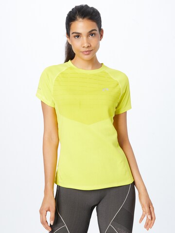 T-shirt fonctionnel 'LAKELAND' Newline en jaune : devant