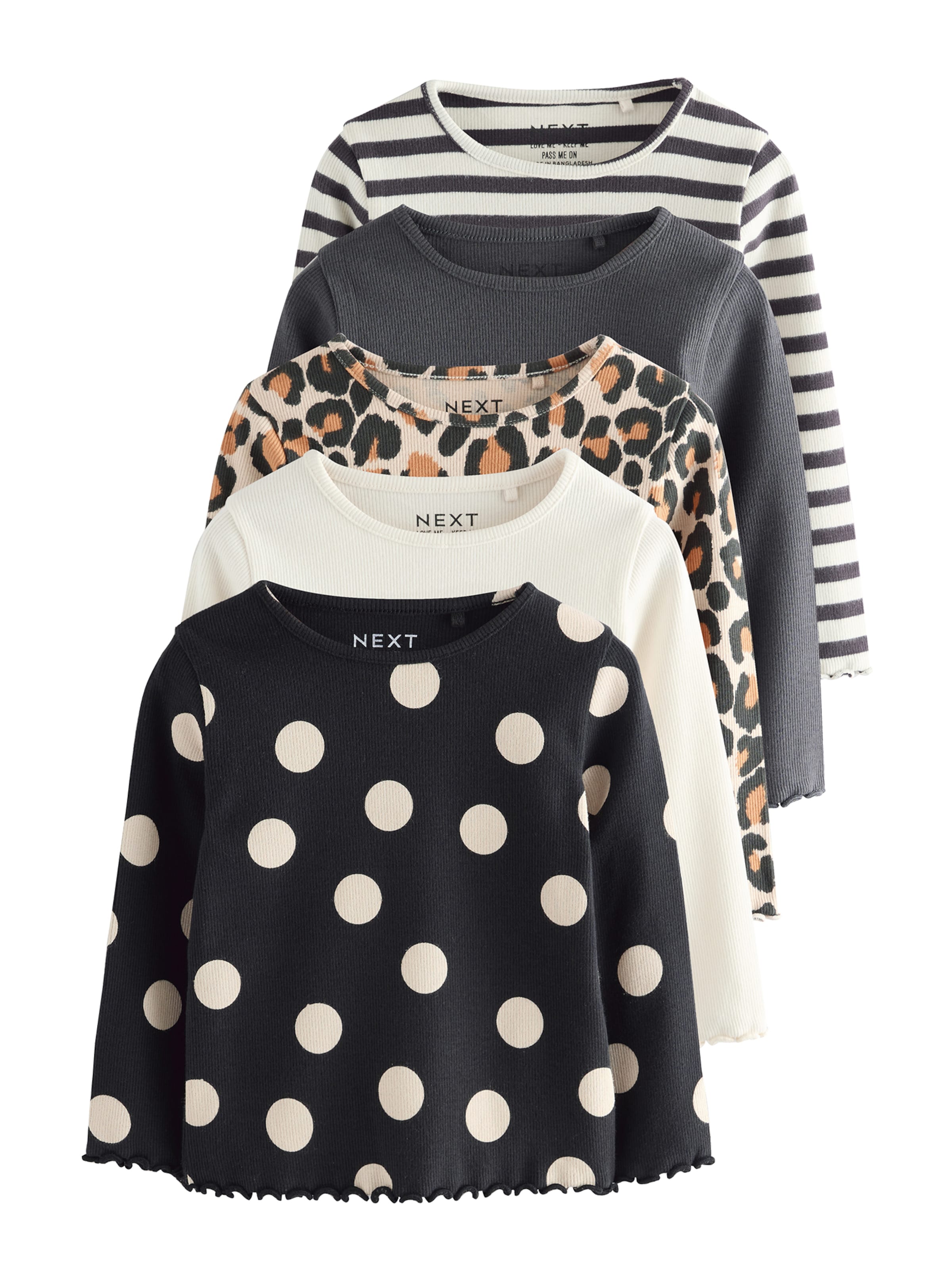 jauktas krāsas Next T-Krekls: no priekšpuses