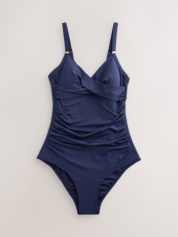 Next Triangle Shaping swimsuit in Blue