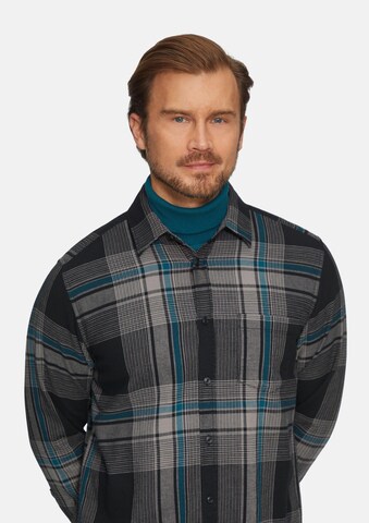 Coupe regular Chemise s.Oliver en noir