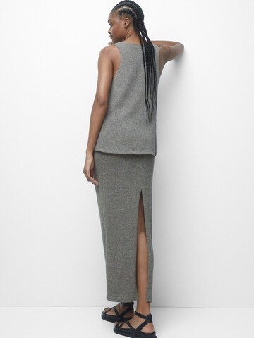 Pull&Bear Skirt in Grey