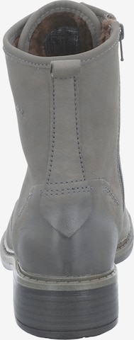 JOSEF SEIBEL Lace-Up Ankle Boots 'Selena' in Grey