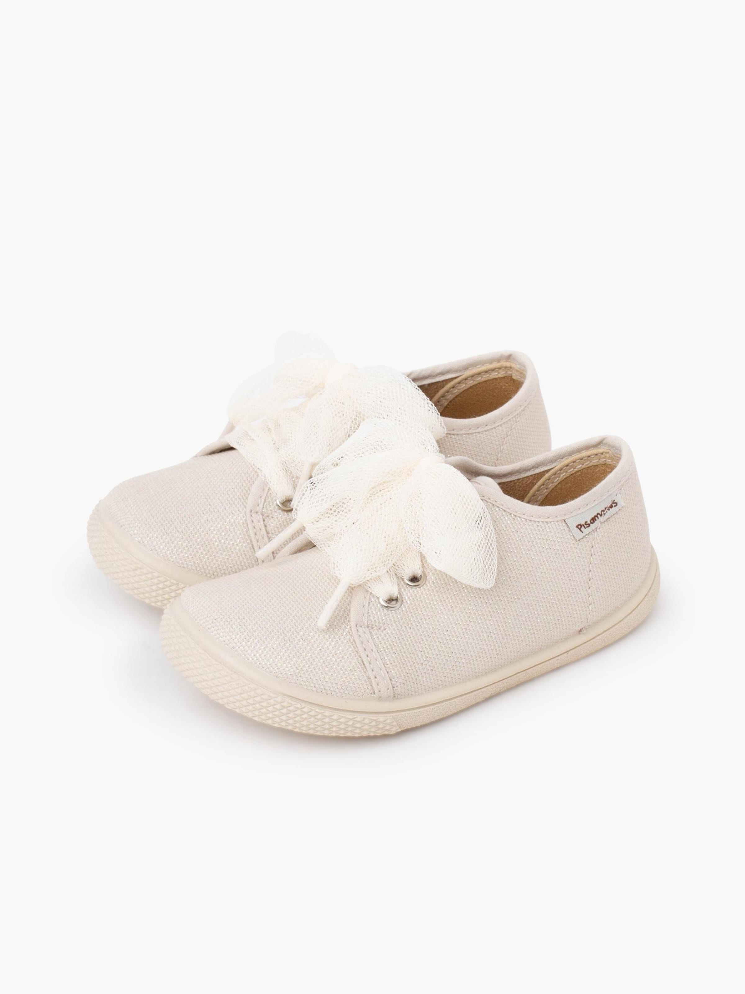 Pisamonas Sneakersy w kolorze beżowy