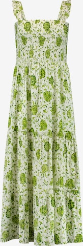 Shiwi Letné šaty 'SEYCHELLES' - Zelená: predná strana