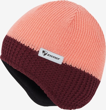 ZIENER Athletic Hat 'IGOSCH' in Orange: front