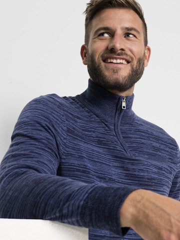 Pull-over bonprix en bleu