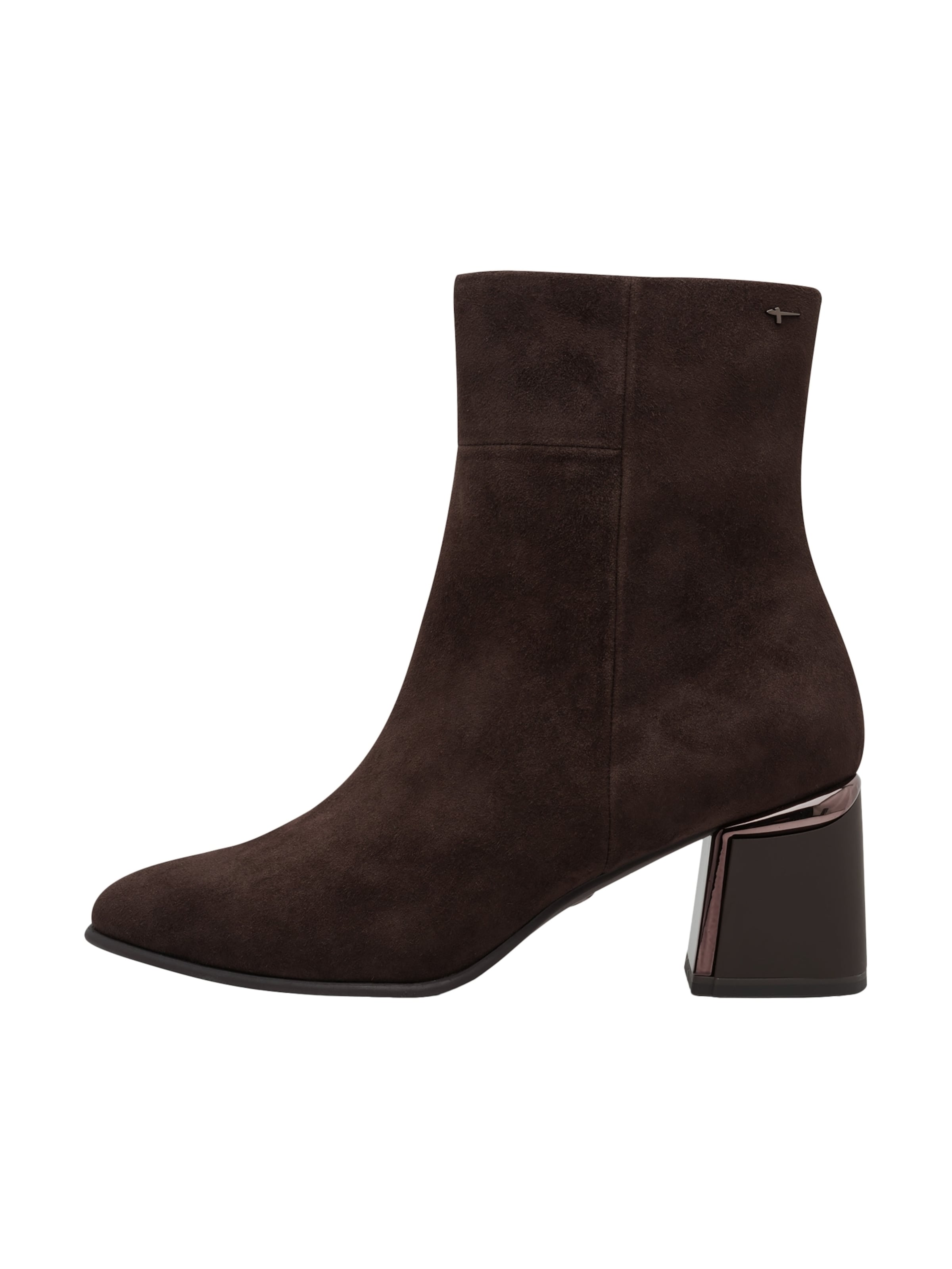 Tamaris - Botas de tobillo en marrón: frente