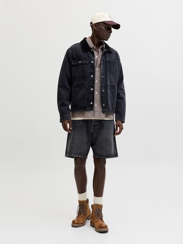 JACK & JONES - Loosefit Vaquero 'JWHTONY JJORIGINAL' en negro