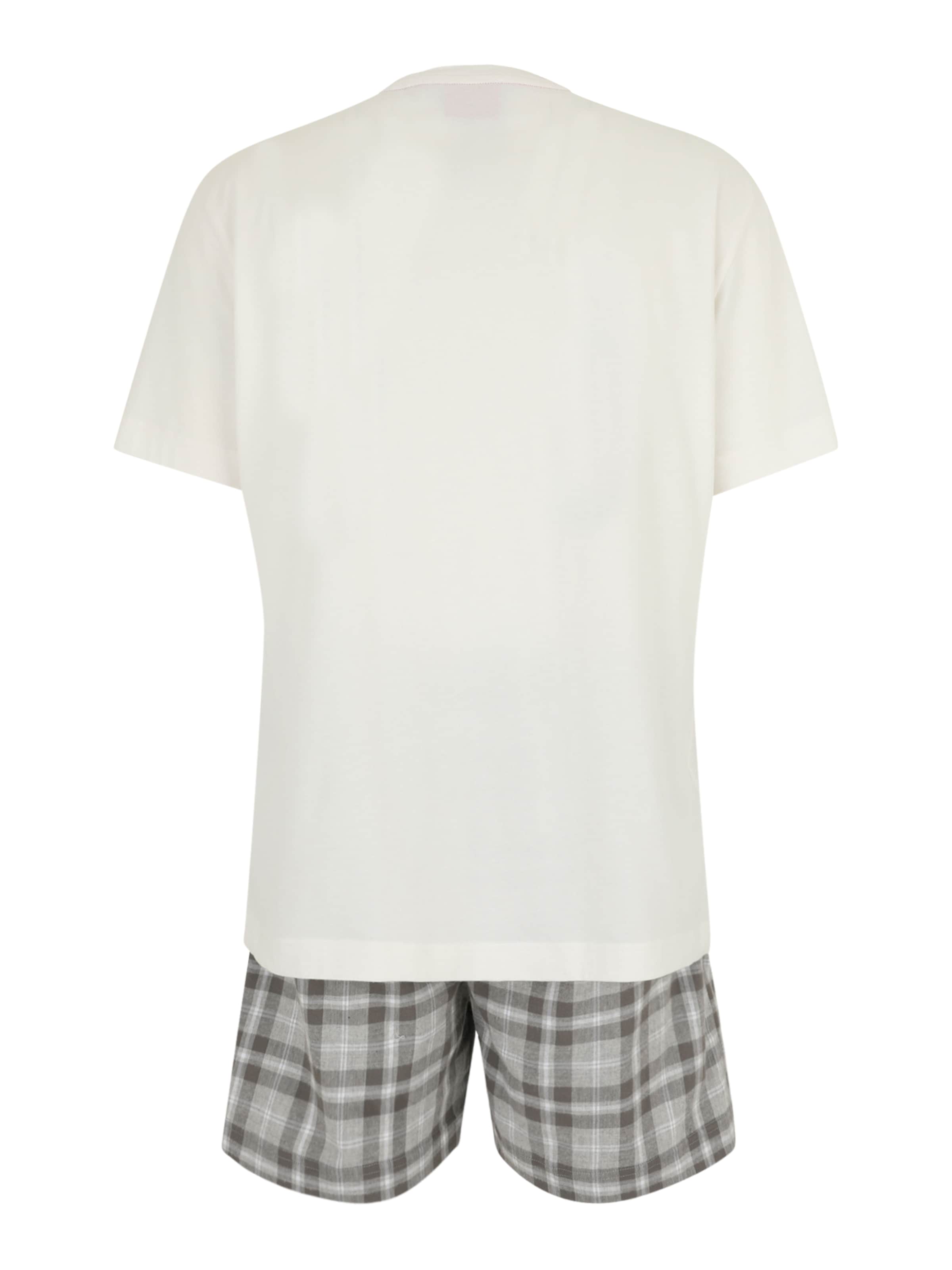 Pyjama court HUGO en gris