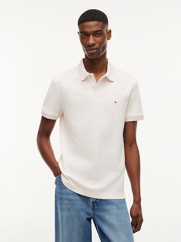 T-Shirt TOMMY HILFIGER en beige : devant