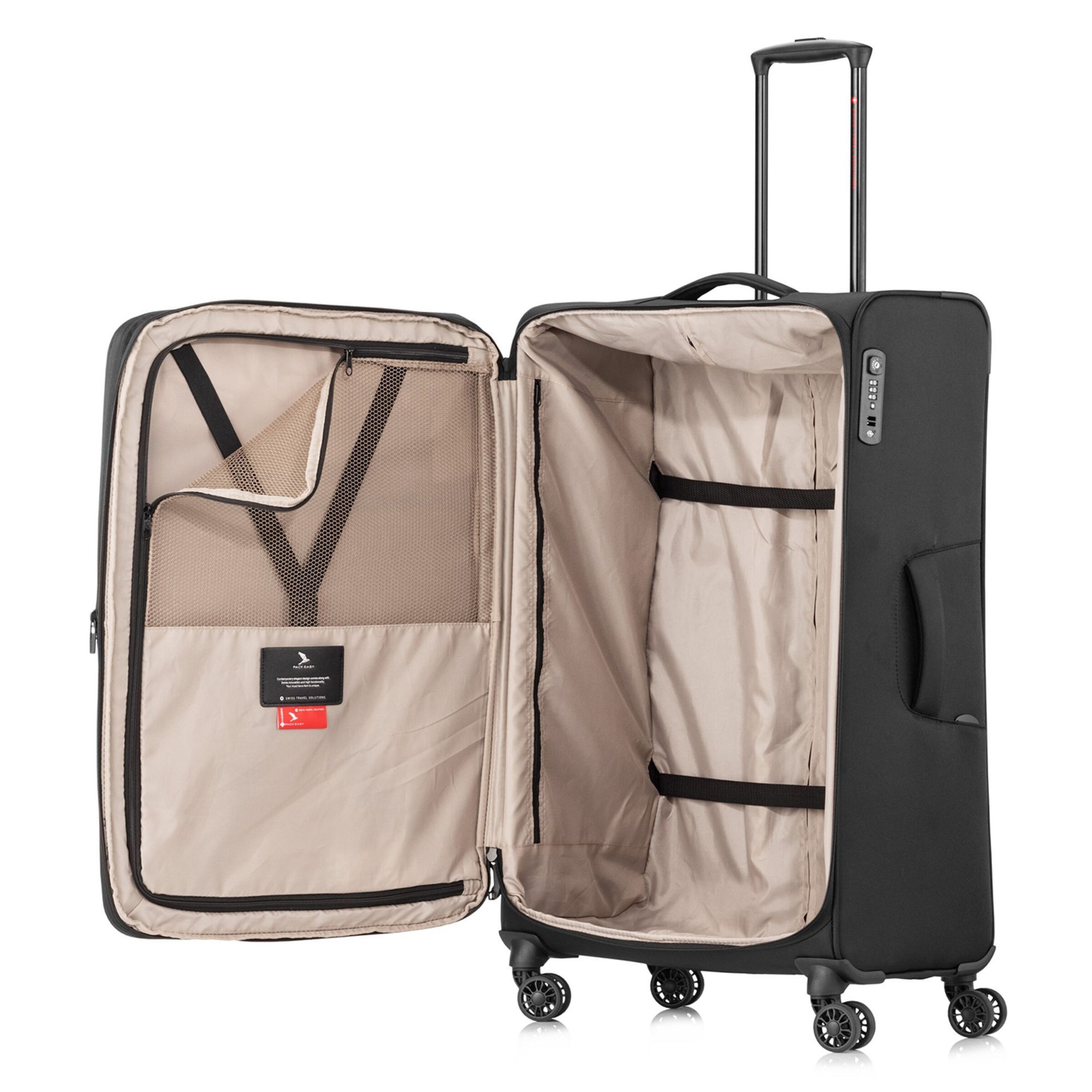 Pack Easy Trolley 'GoUp' in Zwart