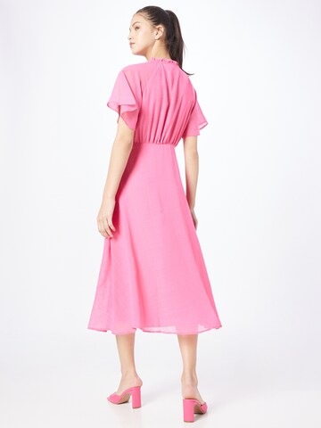 ICHI Shirt Dress in Pink