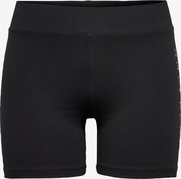 Skinny Pantaloni sport de la ONLY PLAY pe negru: față