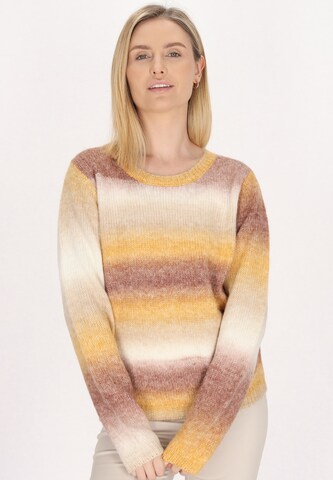 Pull-over Usha en marron : devant