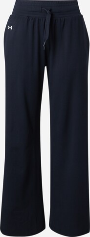 UNDER ARMOUR Loose fit Workout Pants 'Motion' in Black: front